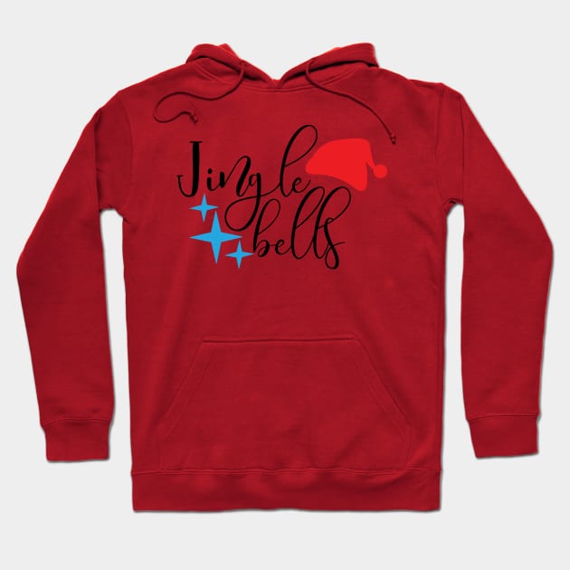 Jingle Bells Hoodie by Coral Graphics